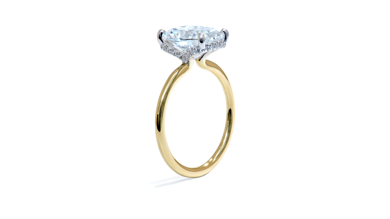 jc7257_lgdp3887 - 2.4ct Elongated Cushion Cut Engagement Ring at Ascot Diamonds