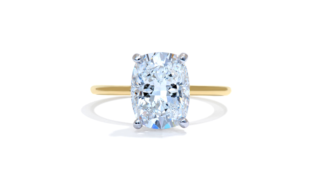 jc7257_lgdp3887 - 2.4ct Elongated Cushion Cut Engagement Ring at Ascot Diamonds