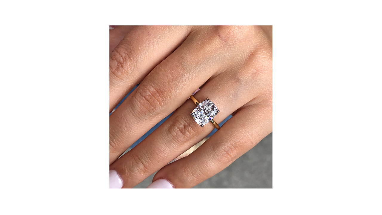 jc7685_lgdp4425 - Hidden Halo Engagement Ring 3ct Cushion Cut at Ascot Diamonds