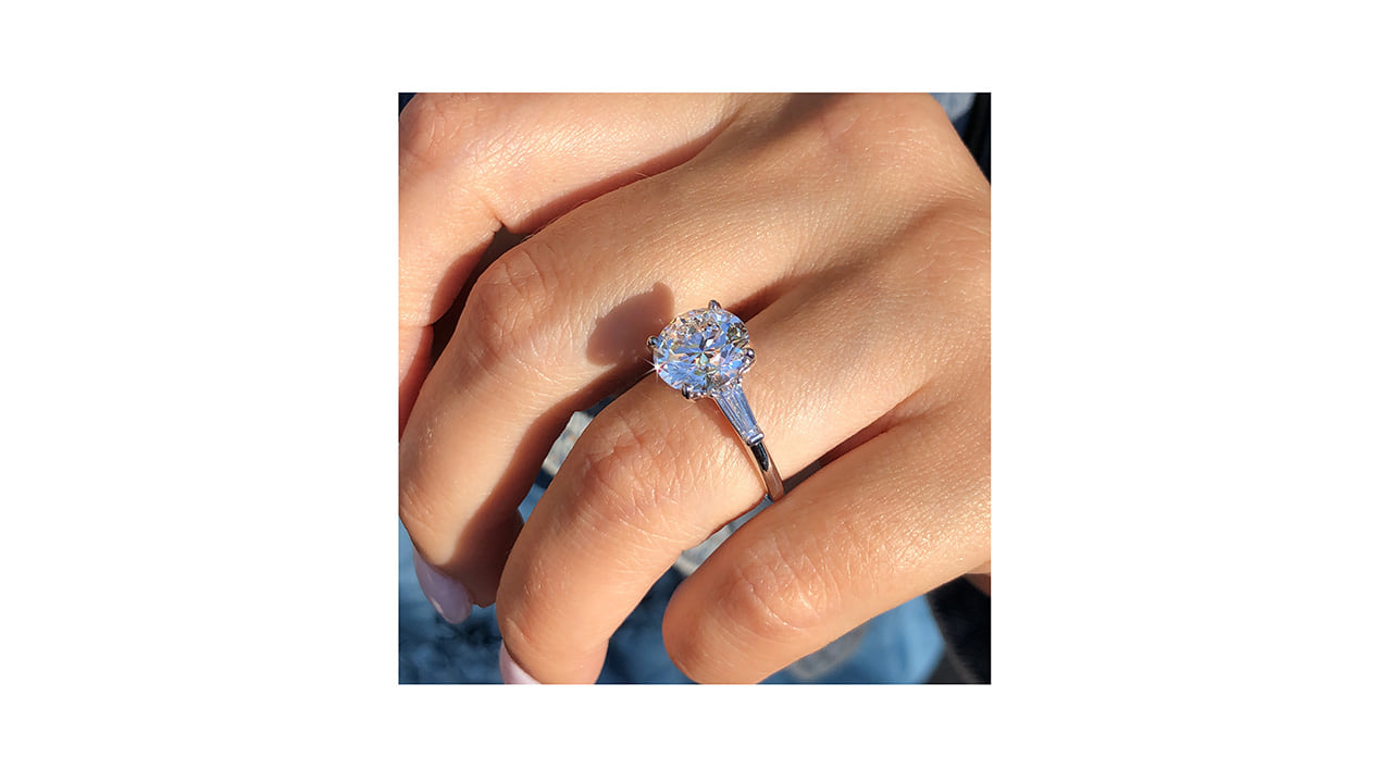 jc7787_lgdp4100 - 3.6ct Round Cut Tri Stone Engagement Ring at Ascot Diamonds