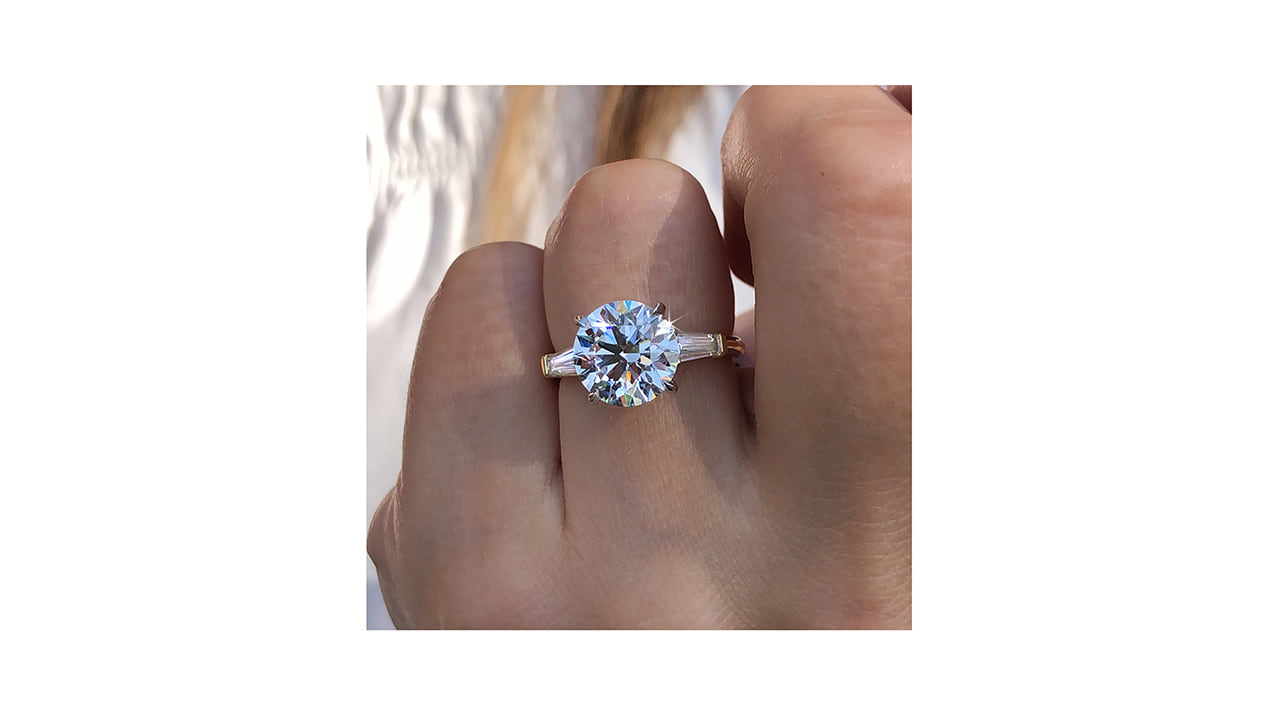 jc7866_lgdp4101 - 3.4ct Round Cut Tri Stone Engagement Ring at Ascot Diamonds