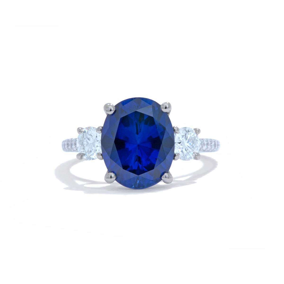Cushion Brilliant Cut Diamond Ring | 5ct – Ascot Diamonds